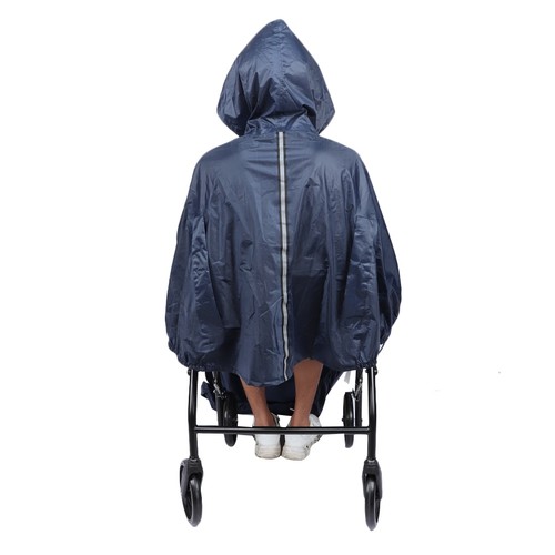 Hooded wheelchair rain cover - hooded,