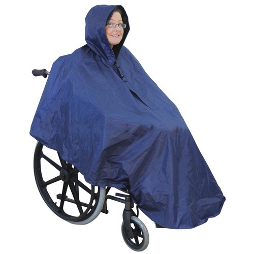 Wheelchair waterproof poncho - waterproof,