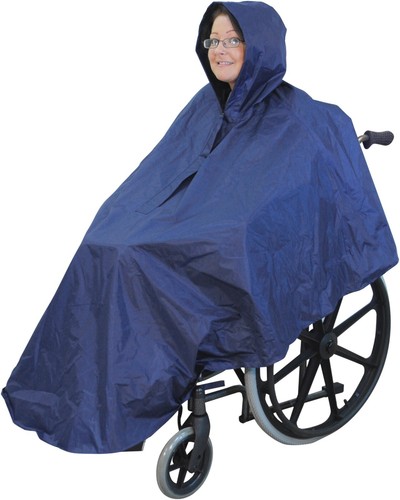 Blue wheelchair rain - blue, cover