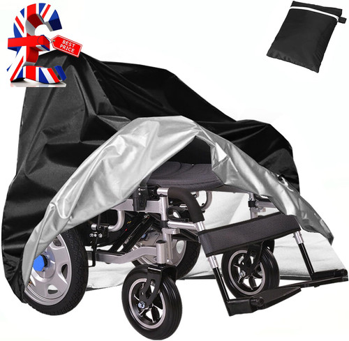 Black wheelchair cover - black,