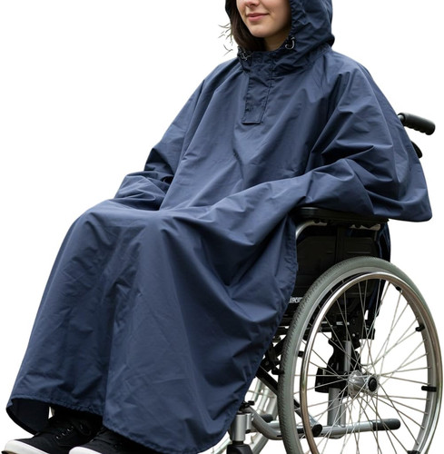 Wheelchair poncho waterproof - poncho,
