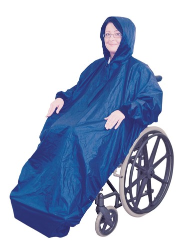 Fleece lined wheelchair mac - lined,