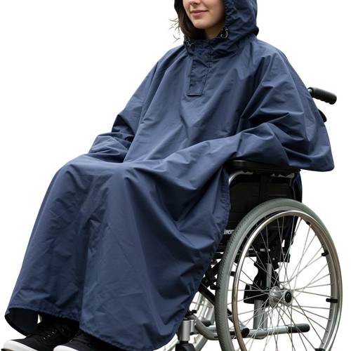 Waterproof wheelchair poncho - waterproof,