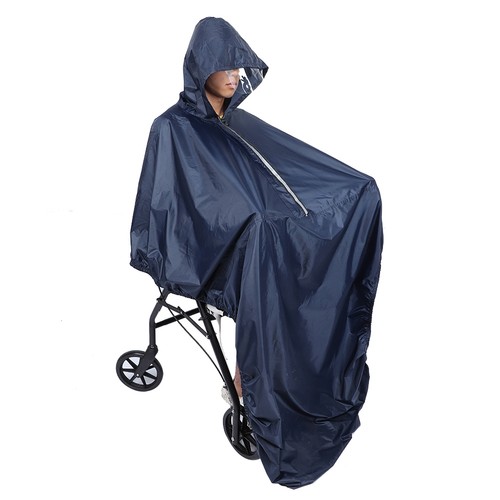 New hooded wheelchair rain - hooded,