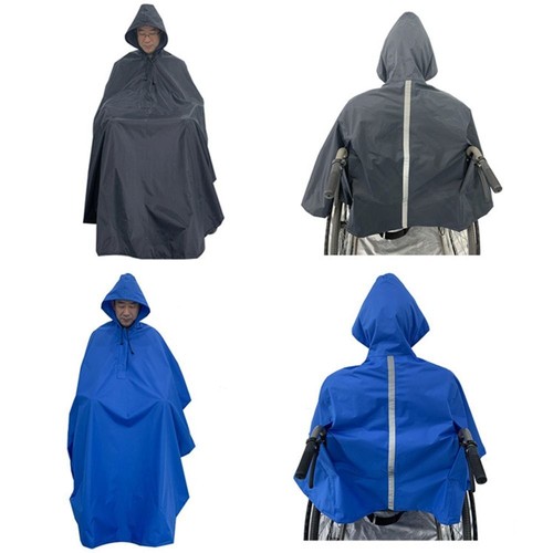 Wheelchair waterproof poncho - waterproof,