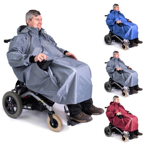 Electric wheelchair rain cover - wheelchair,