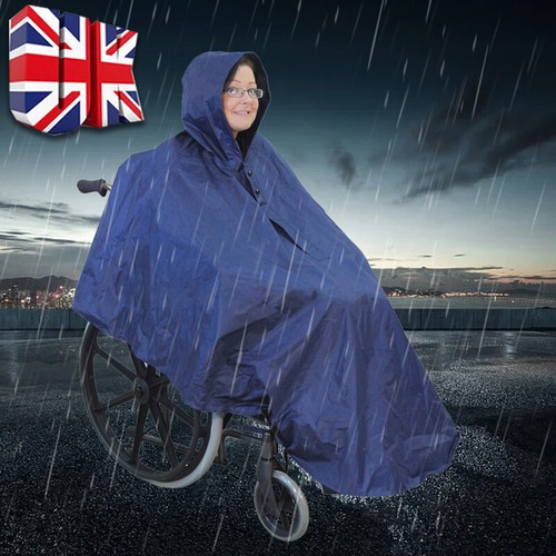 Wheelchair waterproof poncho - wheelchair,