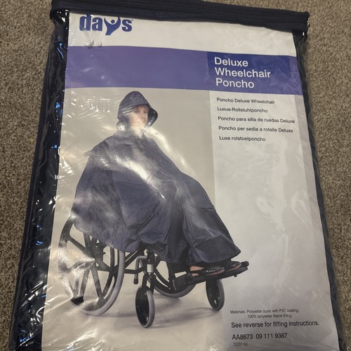 Days deluxe wheelchair poncho - deluxe,