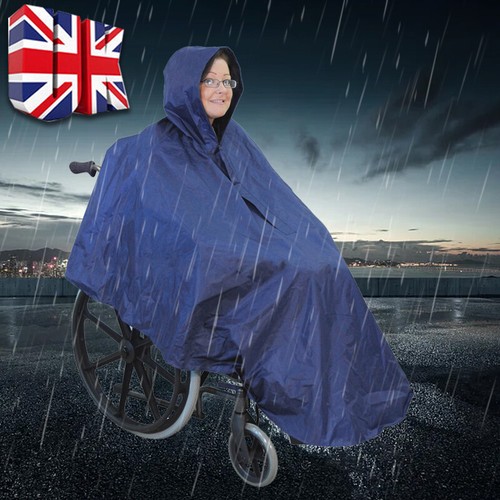 Wheelchair waterproof poncho - wheelchair,