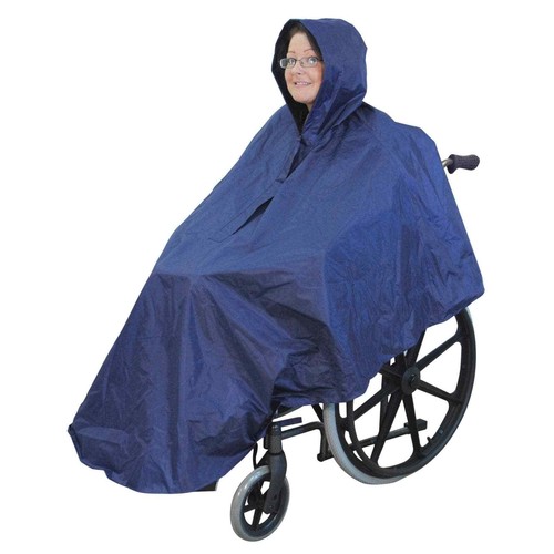Wheelchair poncho rain - wheelchair,